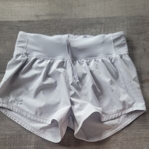 Under Armour Light Gray Athletic Shorts